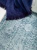 Viszkóz szőnyeg Yuma kék 70x300 cm
