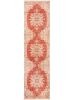 Nyomott mintás szőnyeg Siljan Beige/Red 80x300 cm