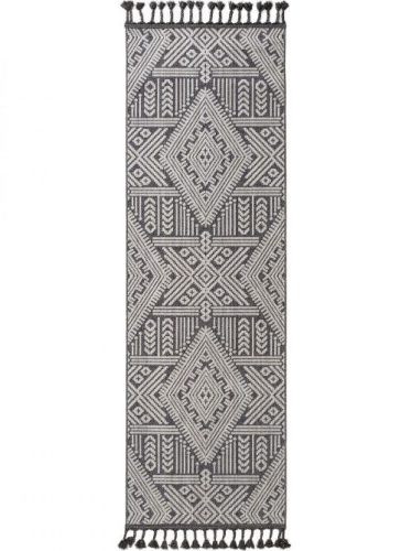 Laila szőnyeg Black 80x240 cm