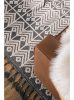 Laila szőnyeg Beige/Black 155x230 cm