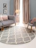 Gyapjú szőnyeg Windsor világoskék ¸ 120 cm kerek