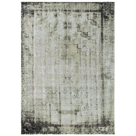 Flat Weave Rug Frencie Black/Grey 80x165 cm
