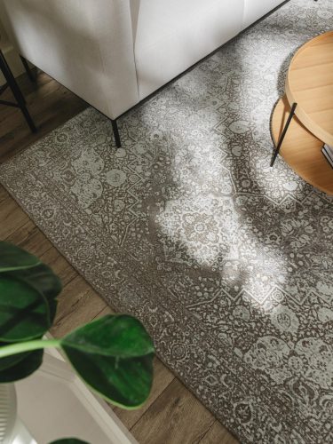 Flat Weave Rug Frencie Grey 80x165 cm
