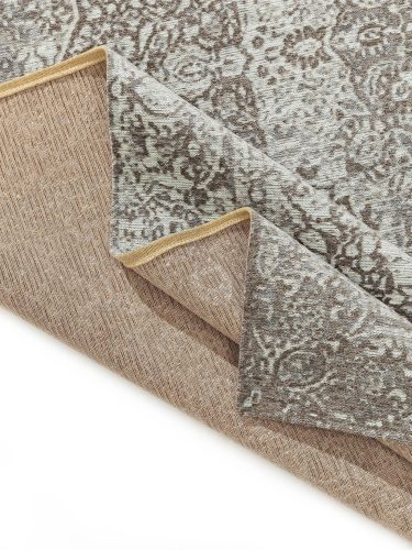 Flat Weave Rug Frencie Grey 80x165 cm