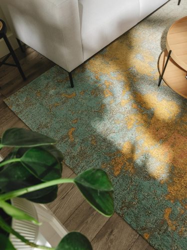 Flat Weave Rug Frencie Beige/Blue 240x340 cm