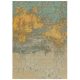 Flat Weave Rug Frencie Beige/Blue 300x400 cm