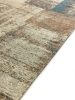 Flat Weave Rug Frencie Beige/Blue 80x165 cm