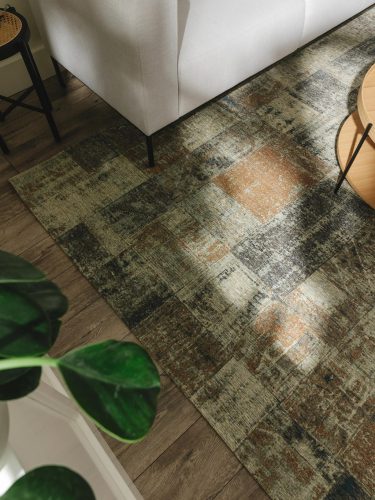 Flat Weave Rug Frencie Beige/Blue 120x180 cm