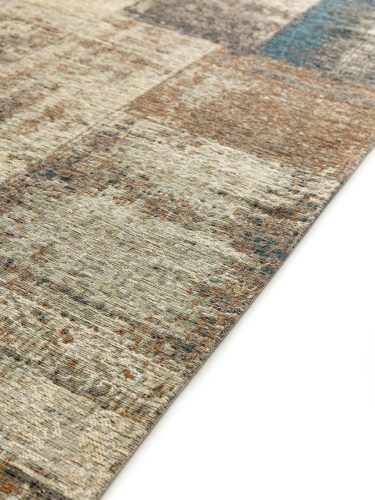Flat Weave Rug Frencie Beige/Blue 120x180 cm