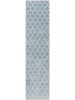 Viszkóz szőnyeg Yuma Blue 70x140 cm