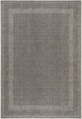 Kül- és beltéri szőnyeg Cleo Charcoal 15x15 cm
