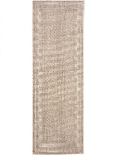 Kül- és beltéri futószőnyeg Cleo Cream/Beige 80x240 cm