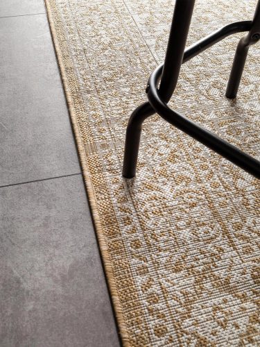 In- & Outdoor Rug Cleo Cream/Beige 15x15 cm Sample