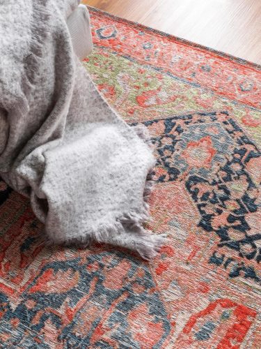 Flat Weave Rug Stay Pink 115x180 cm