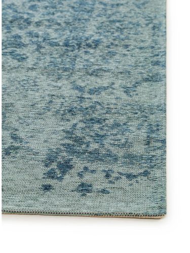 Flat Weave Rug Tosca Blue 75x165 cm