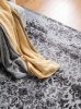 Lapos szőttes szőnyeg Tosca fekete 75x165 cm