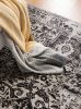 Lapos szőttes szőnyeg Tosca fekete 115x180 cm