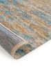 Lapos szőttes szőnyeg Tosca kék/barna 75x165 cm