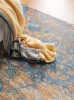 Lapos szőttes szőnyeg Tosca kék/barna 115x180 cm