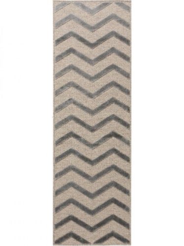 Viszkóz szőnyeg North Beige/Grey 67x210 cm