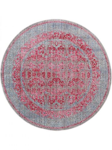 Visconti szőnyeg Grey/Pink o 180 cm rund