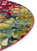 Rug Casa Multicolour ø 120 cm round