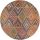 Rug Casa Multicolour ø 120 cm round