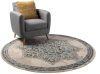 Round Rug Casa Beige ø 120 cm round