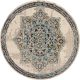 Round Rug Casa Beige ø 180 cm rund