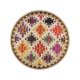 Casa szőnyeg Multicolour/Beige ø 120 cm round