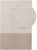 Gyapjúszőnyeg Uno Cream/Grey 80x150 cm