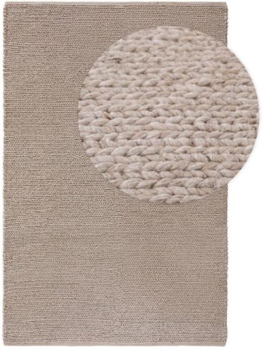 Gyapjúszőnyeg Uno Light Grey 15x15 cm Mintadarab