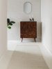 Wool Rug Lana Cream 80x250 cm
