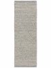 Wool Rug Lana Grey 80x250 cm