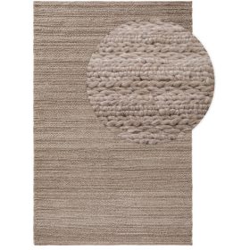 Wool Rug Dina Beige 80x150 cm