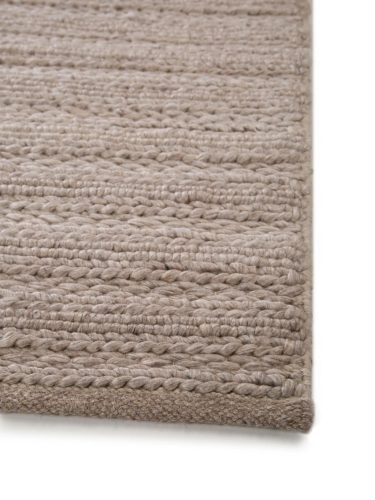 Wool Rug Dina Beige 80x150 cm