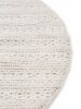 Kerek gyapjú szőnyeg Dina Cream ¸ 100 cm kerek
