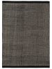 Wool Rug Rocco Black/White 300x400 cm