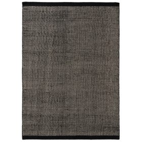 Wool Rug Rocco Black/White 70x140 cm