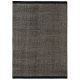 Wool Rug Rocco Black/White 70x140 cm