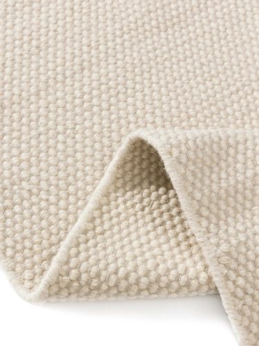 Wool Rug Rocco White 200x200 cm