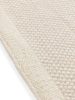 Wool Rug Rocco White 200x200 cm