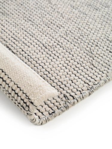 Wool Rug Rocco Beige/Black 250x350 cm