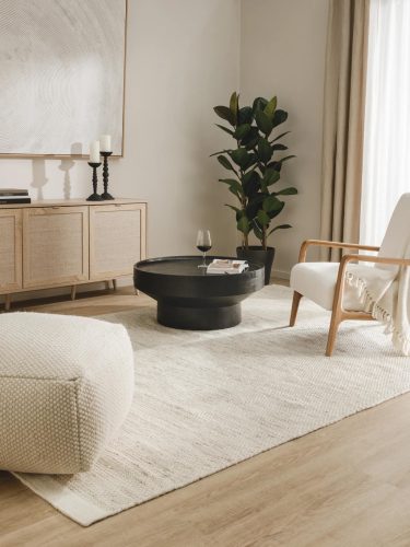 Wool Rug Rocco Cream 140x200 cm