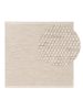 Wool Rug Rocco Cream 200x200 cm