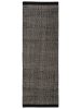 Wool Runner Rocco Black/White 80x250 cm