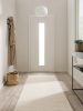 Wool Runner Rocco White 70x200 cm