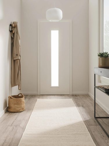 Wool Runner Rocco White 70x200 cm