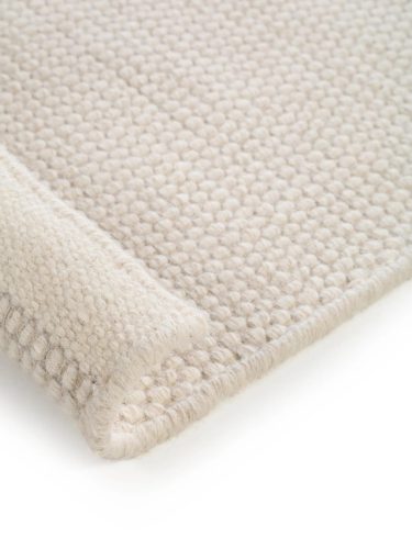 Wool Runner Rocco White 70x200 cm