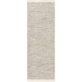 Wool Runner Rocco Beige/Black 70x200 cm